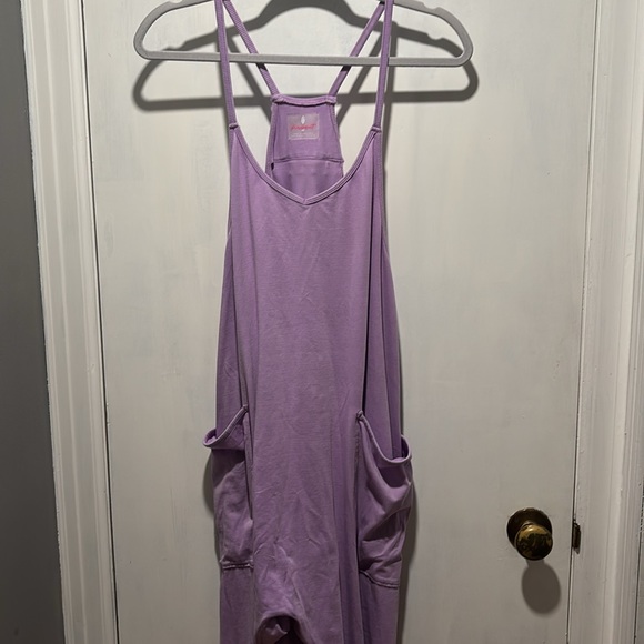 Free People Hot Shot Onesie | XS | Light Purple - Picture 1 of 7